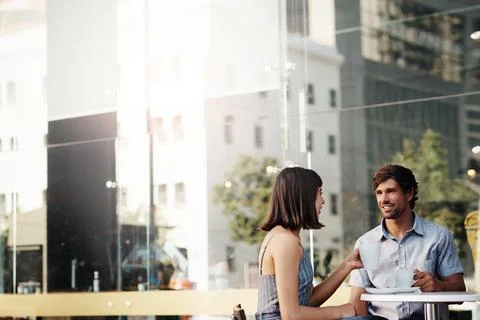 Everything is good when the coffee is good Foto stock