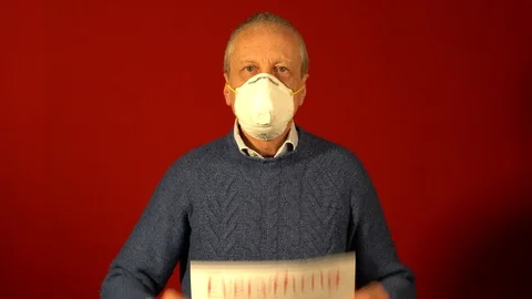 Everything will be fine, Andrà tutto bene covid 19 coronavirus usa, england Stock Footage 127486770