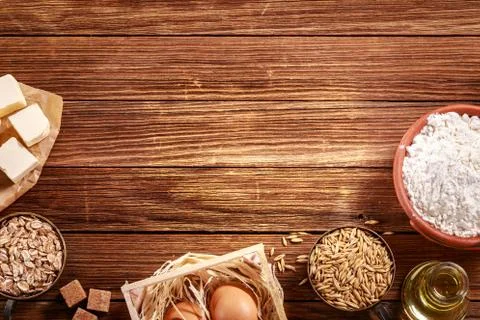 Everything you need for a great baking Foto stock