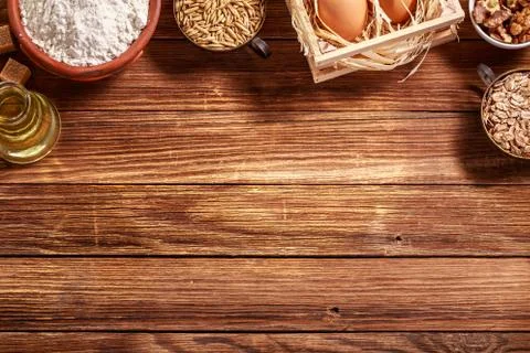 Everything you need for a great baking Foto stock