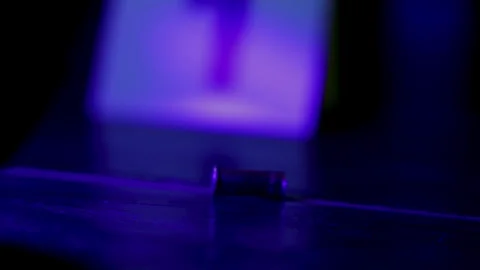Evidence at crime scene bullets and markers. Stock Footage 313967528