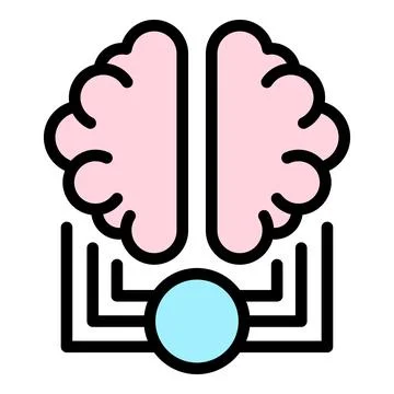 Evidence thinking icon vector flat Stock Illustration