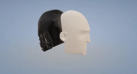 Evil &amp; Angel Side Video stock 216333239