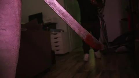 Evil Bunny's Machete Video stock 248458068