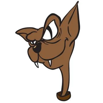 Evil cat Stock Illustration