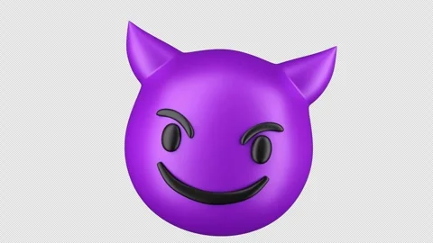 Evil Emoji 4k Stock Footage 311426811