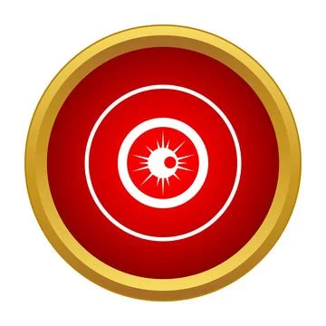 Evil eye talisman protecting from negative energy Stock Illustration