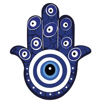 Evil eye vector Stock Illustration