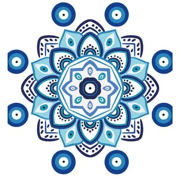 Evil eye vector Stock Illustration