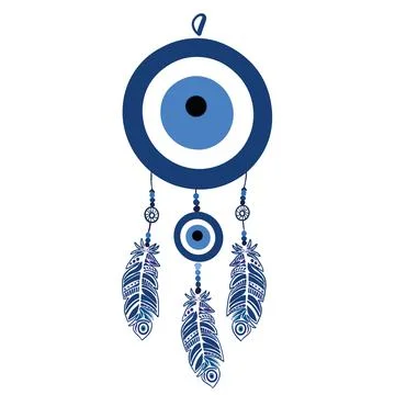 Evil eye vector Stock Illustration