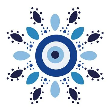 Evil eye vector Stock Illustration