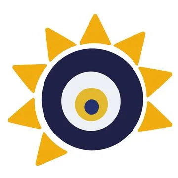 Evil eye vector Stock Illustration