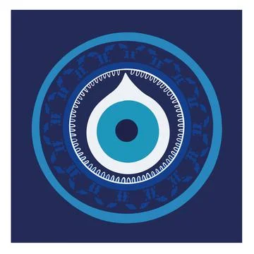 Evil eye vector Stock Illustration