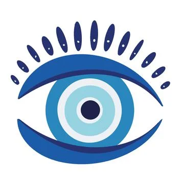 Evil eye vector Stock Illustration