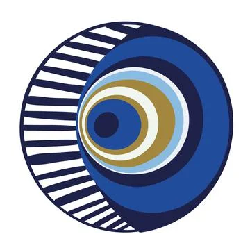 Evil eye vector Stock Illustration