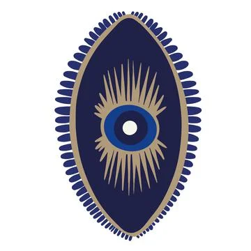 Evil eye vector Stock Illustration