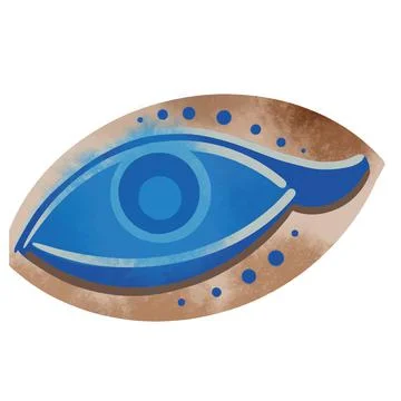 Evil eye vector Stock Illustration