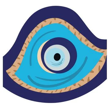 Evil eye vector Stock Illustration