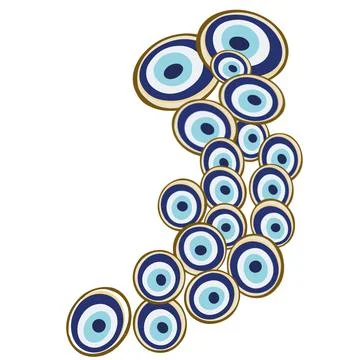 Evil eye vector Stock Illustration