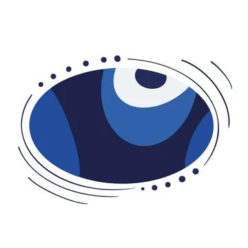 Evil eye vector Stock Illustration