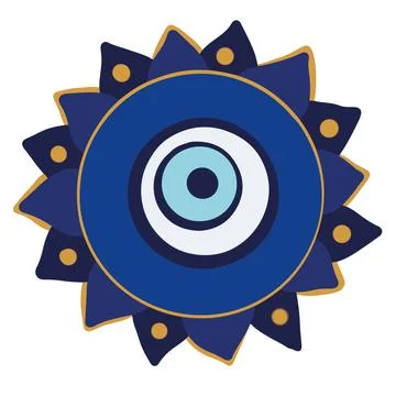 Evil eye vector Stock Illustration