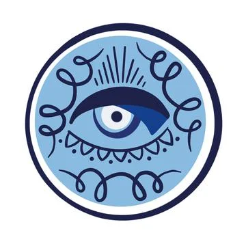 Evil eye vector Stock Illustration