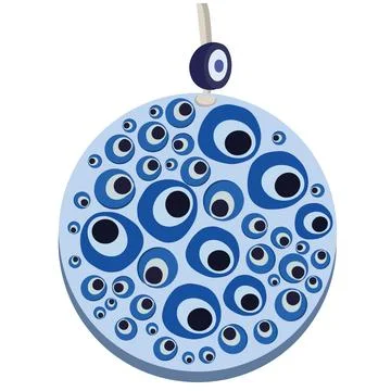 Evil eye vector Stock Illustration