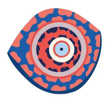 Evil eye vector Stock Illustration