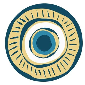 Evil eye vector Stock Illustration