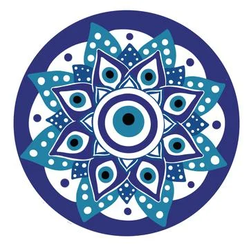 Evil eye vector Stock Illustration