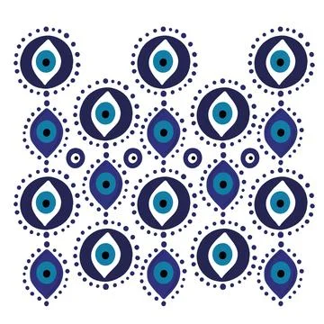 Evil eye vector Stock Illustration