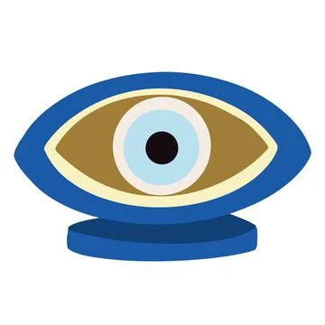 Evil eye vector Stock Illustration