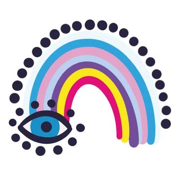 Evil eye vector Stock Illustration