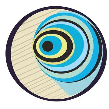 Evil eye vector Stock Illustration