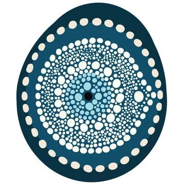 Evil eye vector Stock Illustration