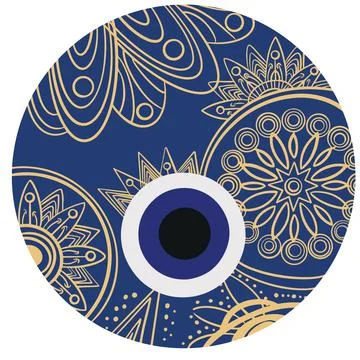 Evil eye vector Stock Illustration