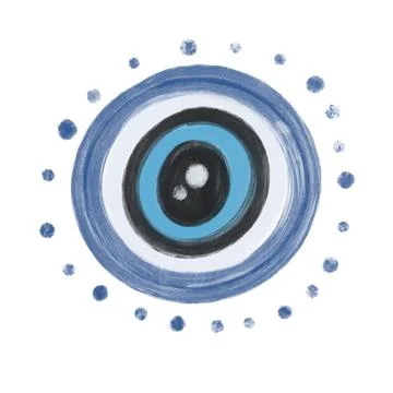 Evil eye vector Stock Illustration