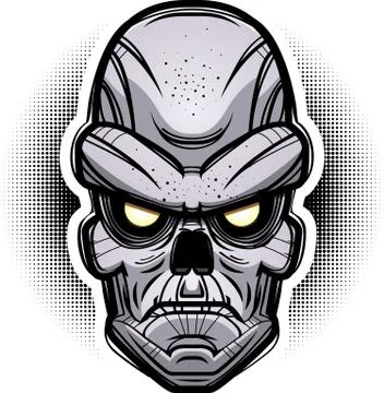 Evil Ghoul Illustration Stock Illustration