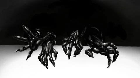 Evil Hand Stock-Illustration