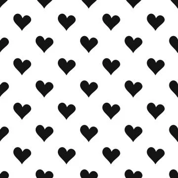 Evil heart pattern seamless イラスト素材