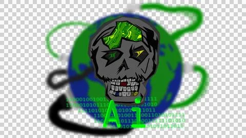 Evil A.i. (transparent) Stock Illustration