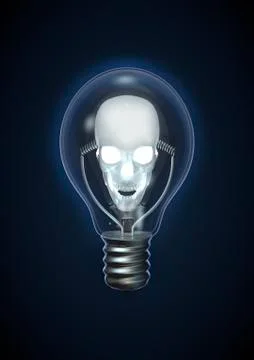 Evil idea Illustrazione stock