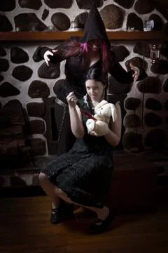 Evil influence Stock-Fotos