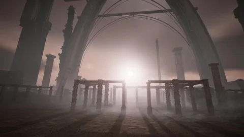 Evil Landscape #3  Stock Footage 317464764