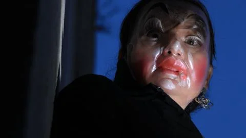 Evil mask Stock Photos