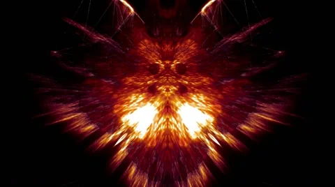 Evil Particle System Stock Footage 46892755