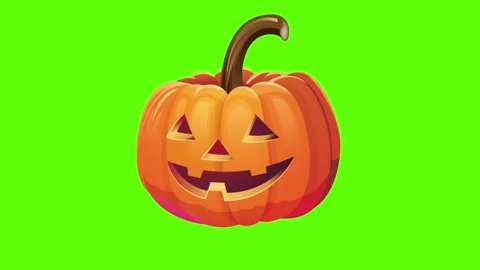 Evil pumpkin with motion animation Vidéo 329941691