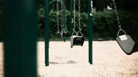 Evil Swings Stock Footage 57732892