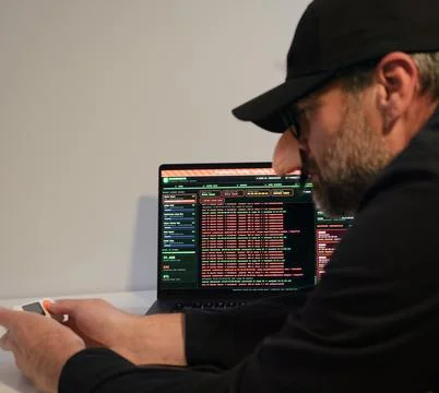 Evil Twin Public Wireless Network Hacker Concept Stock Photos