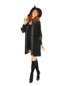 Evil witch Stock Photos